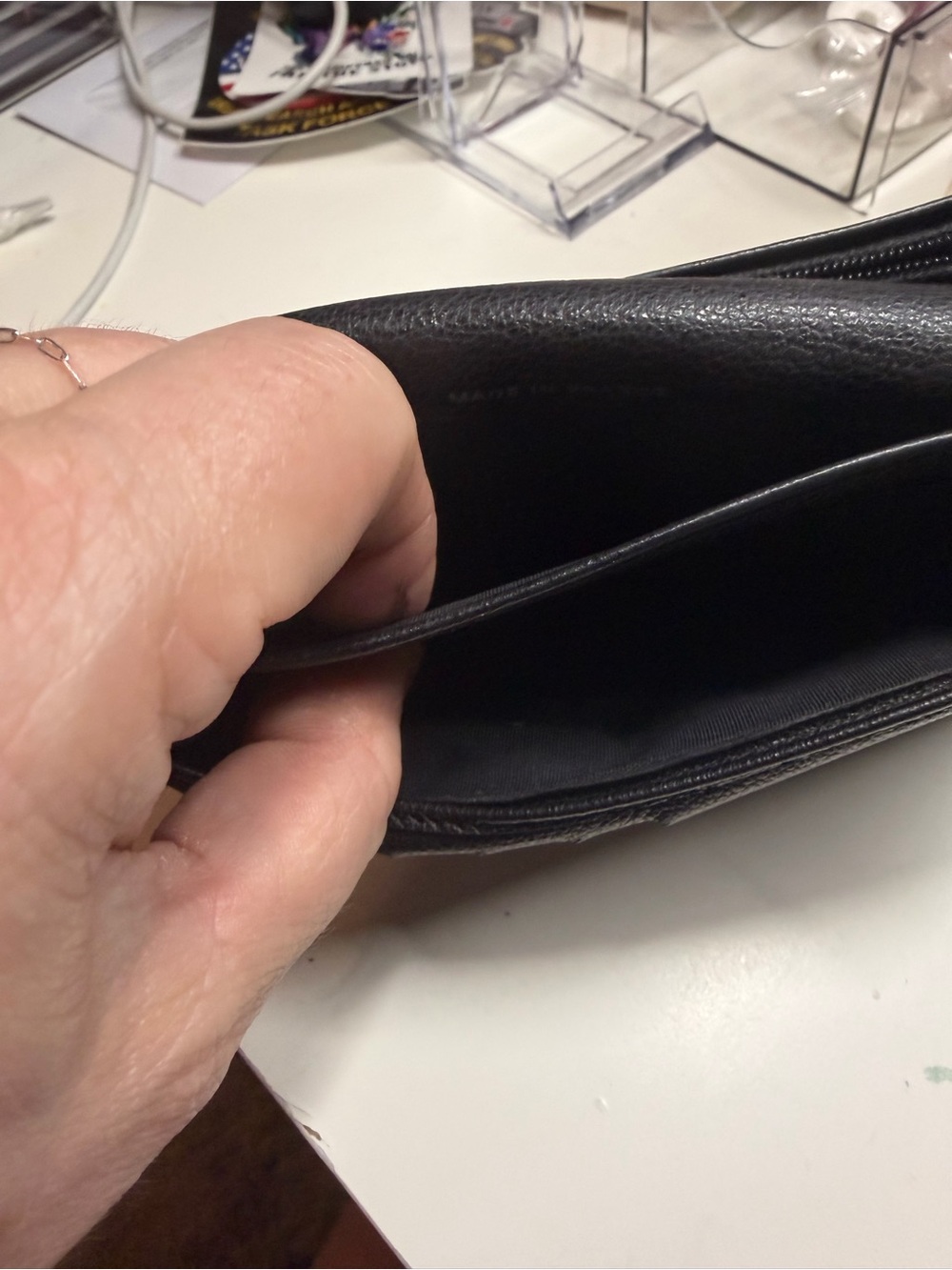 🎂 Vintage Chanel Camellia BiFold Wallet - Picture 8 of 9